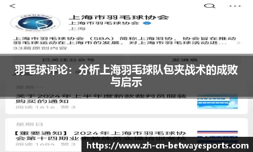 羽毛球评论：分析上海羽毛球队包夹战术的成败与启示